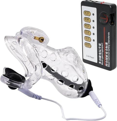 COOFINE Male Chastity Cage Device CB Lock