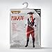 Spooktacular Creations Pirate Costume Men for Halloween, Adult Caribbean Sea Captain Robber Costume for Halloween Cosplay Party -L