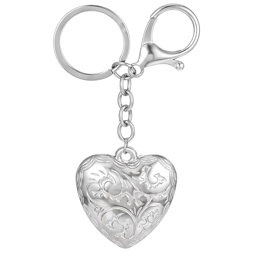 Shimmeroo Bag Charms for Handbags, 1 Pcs Beautiful Hollow Heart