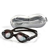 Swimming goggles for adults kids - swim goggles for men and women -anti fog tinted leakproof for tri