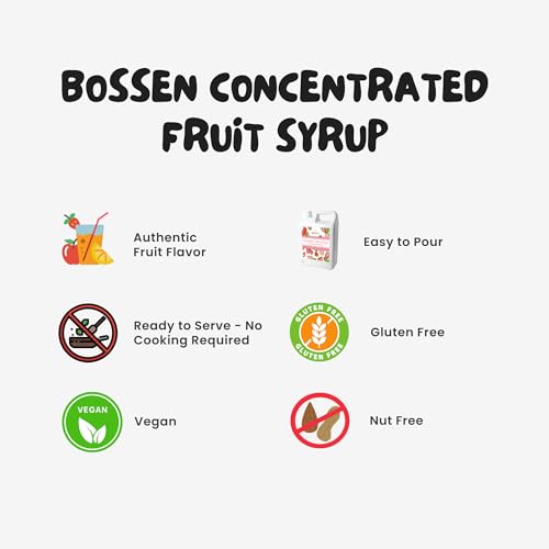 Bossen Concentrated Syrup_5.5 lb (Lychee)