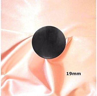Boviswert Shungit Mobile Phone Protection Round 19 x 3 mm 2 g Polished Certificate!