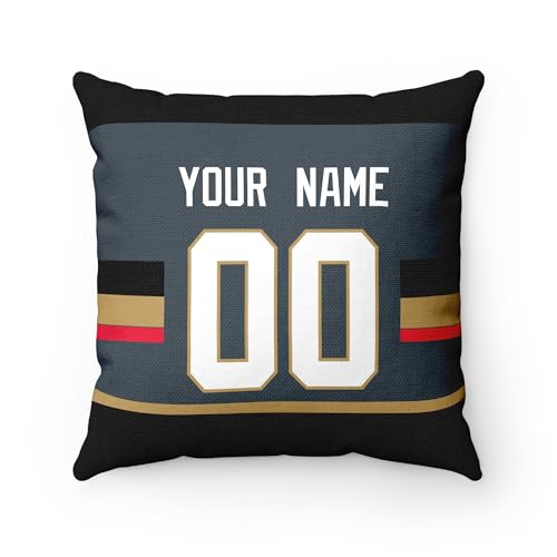 Image of ANTKING Vegas Throw Pillow Personalized Custom Any Name and Number for Men Women Boy Gifts
