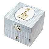 IDEAL AB DER GEBURT: Diese Musikspieldose verschönert jedes Kinderzimmer. Fördern Sie Ihr Kind: Führen Sie bereits die ganz Kleinen in die Welt der klassischen Musik ein mit einem sanftenSchlaflied, inspiriert von Love Story. Die Figur Sophie die Giraffe dreht sich zum Klang der Musik