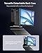ESR iPad Air 11 Inch Case with Keyboard (M3/M2, 2025/2024) & iPad Pro 11/Air 5th/4th Gen Keyboard, Easy-Set Magnetic Stand, Portrait/Raised Modes, with Removable Protective Case, Black