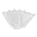 YWJLQH Fishing Net Replacement Netting Mesh Net White Sturdy Fish Net Silicone Fishing Net Bag Fishing Tackle Tool Accessories, 85cmx24cm