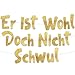 Lustiges goldenes Glitzer-Banner für Junggesellenabschied, Zubehör, Geschenke, Dekorationen und Gastgeschenke