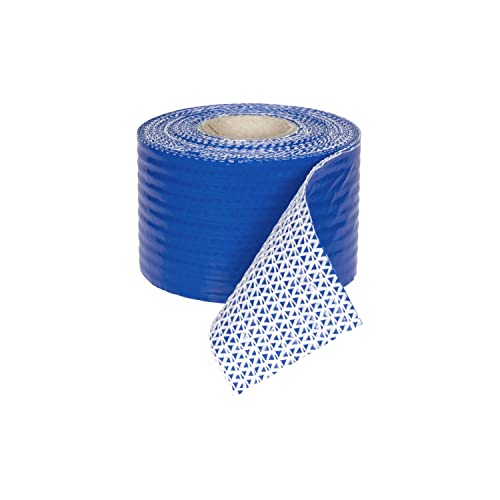 ROBERTS 50-580 Roll of Indoor Traction Anti-Slip Gripper Rug Strip Tape for Small Rugs, 2-1/2” x 25 ft, Blue
