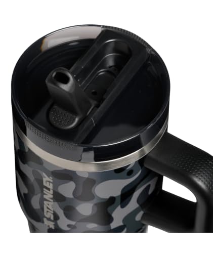 Image of STANLEY Quencher ProTour Flipstraw Tumbler, 20 oz, Black Interfusion