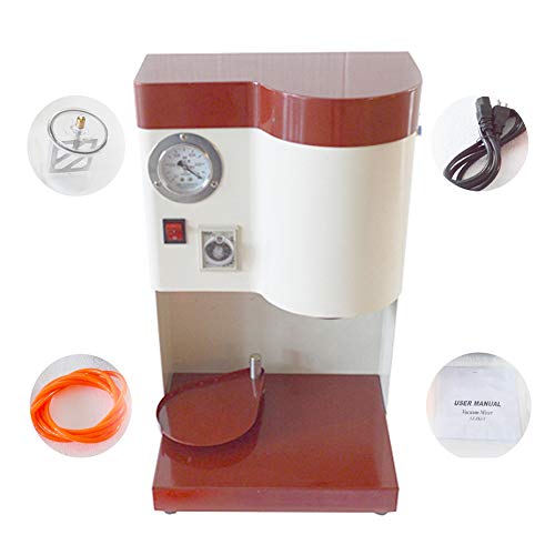 TECHTONGDA Vacuum Mixer AGAR Gypsum Mixing Machine Gypsum Paste Mixer Lab Equipment 110V 150W