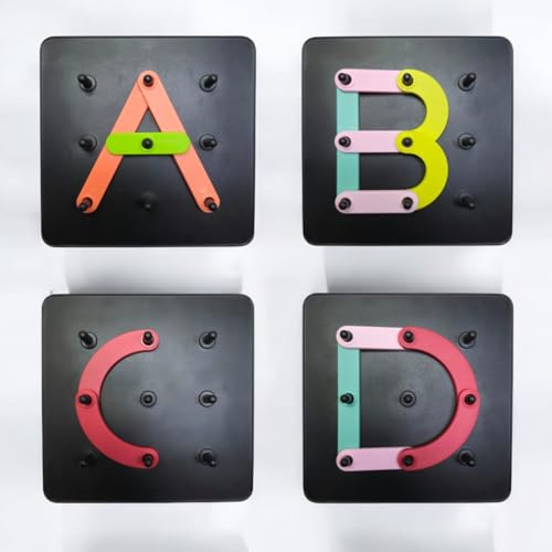 Image of TinyPlay Alpha Numeric Board for Kids | 29-Piece Alphabet & Number Learning Board for 3-7 Years | Early Learning Educational Toy