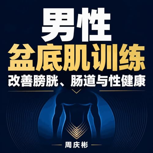 『男性盆底肌训练，改善膀胱、肠道与性健康』のカバーアート