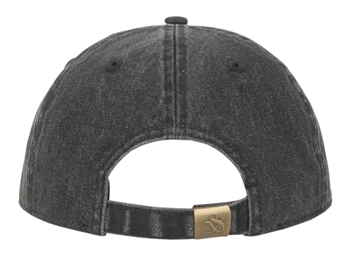 Casquette Scotch & Soda Fields noire ajustable, couvre-chef mode été taille unique - 4