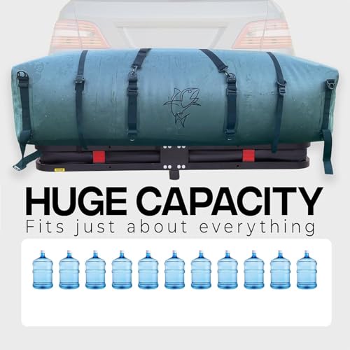 Extra Large Waterproof Duffel Bag - Heavy Duty Fishing Gear Bag - Outdoor Travel, Camping, Kayaking, Gym Bag with Reinforced Straps & Anti-Slip Base (60"L x20"H x25"W) by Fish Kill Bags - Image 3