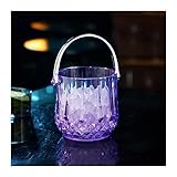 【Haute capacité】Capacité de 1,1 litre. Idéal pour le vin, le champagne ou d'autres boissons, et tout ce dont vous avez besoin pour rester au frais et accessible lors d'une fête ou d'un barbecue, le seau à glace pour le vin peut garder votre vin, votre champagne et votre bière à la température de consommation optimale.