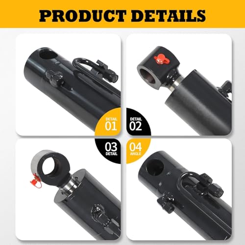 Jecoupoon Hydraulic Grapple Bucket Cylinder Compatible with T650 T770 S630 by Jecoupoon - Used condition - Image 3