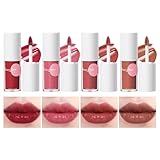 bayfree Tinted Lip Oil Stain Set, Hydrating High Shine Lip Gloss Set, Long-Lasting Bright Color Lipgloss for Dull Lips, Weightless & Non-Sticky, Vegan Korean Makeup, Crystal Finish