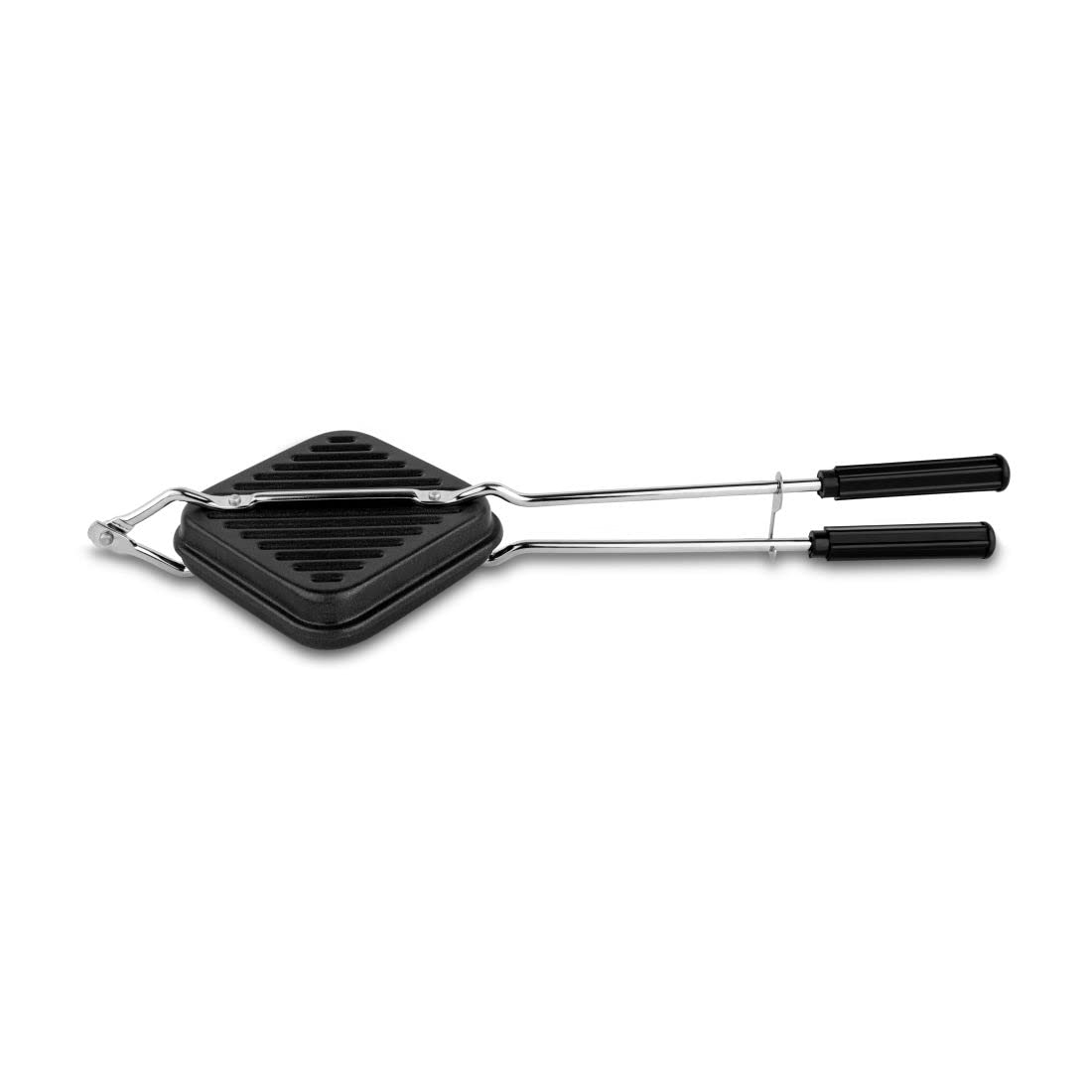 Orange Aluminium Grill Non Stick Toast Sandwich Maker With Free Nylon Tongs & Scrubber | Non Electric Grill Sandwich Maker | Gas Stove Compatible| Black, 1000 Watts (B0C28FSR2C) Amazon Price History, Amazon Price Tracker