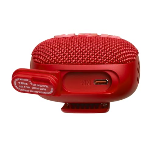 JBL Wind 3S Enceinte Bluetooth pour guidon de vélo et trottinette couleur rouge