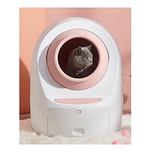 husdjur skräp låda Smart Automatisk Självrengöringskattskräpkasse App Control Automatisk □ Katt Littler Box Beläggning är 25 kg och skräpboxkapacitet är 9,5 liter för 1,1-8 kg katt Husdjurstillbehör