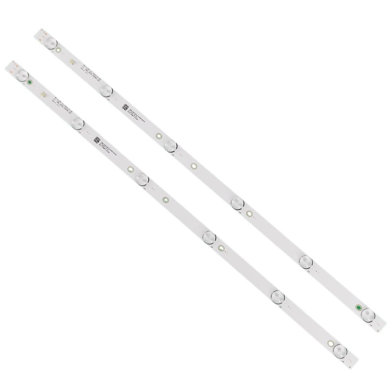 10 pz/Lotto 6LED Striscia di retroilluminazione a LED Compatibile for 32 Pollici JL.D32061330-081AS-M E348124 MS-L1343 L2202 L1074 V2 2-6-3030-300MA-36