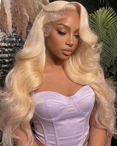 AIMPO 30 Inch 613 Lace Front Wig Human Hair Guaranteed