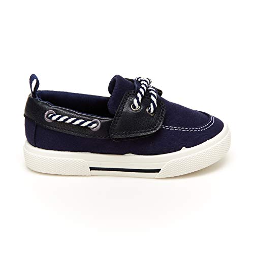 Carter's Boys Cosmo Boat Shoe, Navy, 6 Toddler Us #TOP1