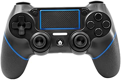 PS4 Wireless Controller, C200 Gamepad DualShock 4 Console for Playstation 4 Touch Panel Joypad with Dual Vibration Game Remote Control Joystick