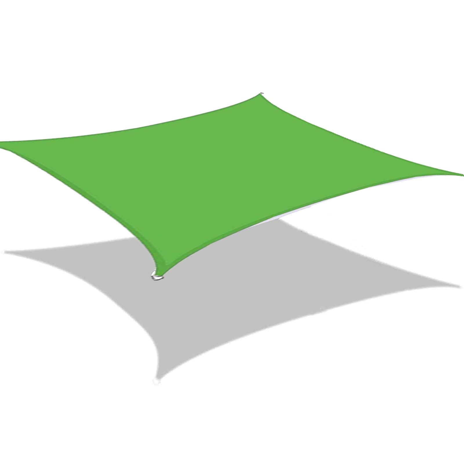 GJZQDKX Breathable HDPE Rectangle Sun Shade Sail - 95% UV Protection, Weatherproof, Waterproof, Dust & Wind Resistant Shade Net for Terrace, Balcony, Garden, Outdoor Use
