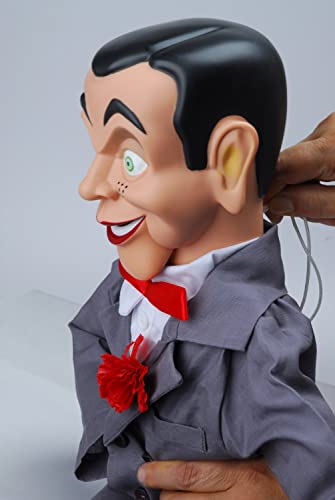 Slappy Dummy, Ventriloquist Doll “Star Of Goosebumps”, Famous Ventriloquist Dummy. Has Glow In The Dark Eyes. Bonus E-Book 'How To Be A Ventriloquist' #TOP2