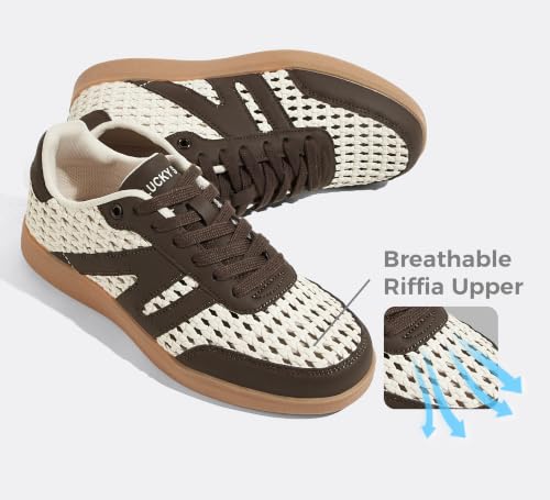 Image of LUCKY STEP Women Retro Gum Sole Fashion Sneakers
