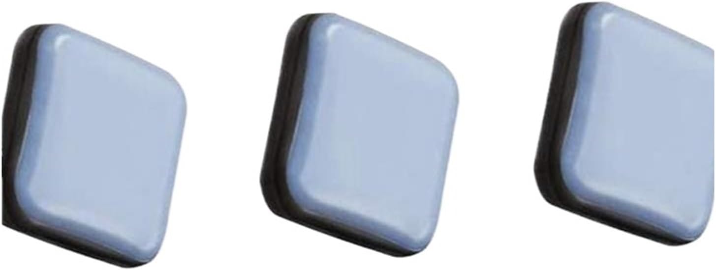 Furniture Sliders 60 PCS Furniture Gliders Slider 25 X Mm PTFE Self Adhesive Moving Pads Square for Easy Movers