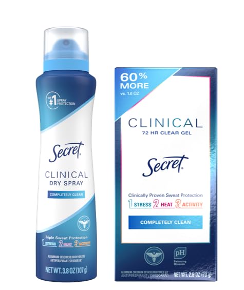 Secret Clinical Strength Desodorante Antitranspirante para Mujer Pack 2 miniatura 1