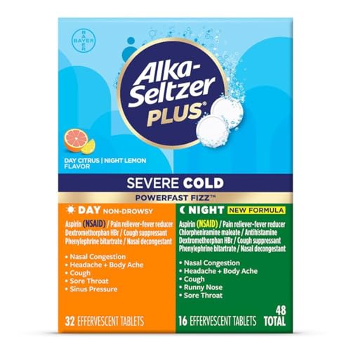 Alka-Seltzer Plus Severe Cold Day Night