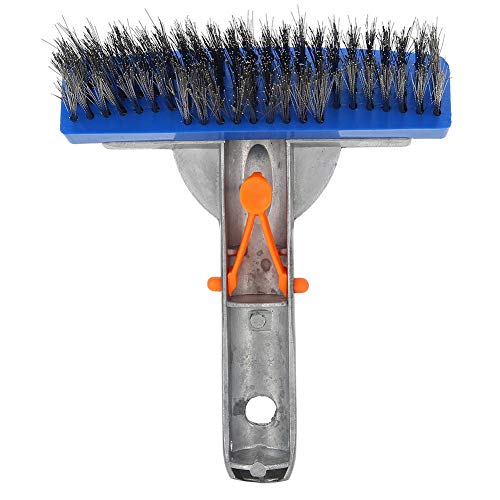 Escova para piscina Equipamento durável de limpeza de parede de alta densidade Escova de cabeça para