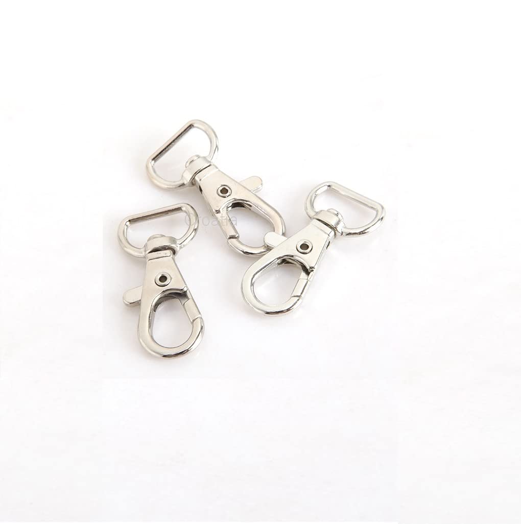 See full amazon price history chart for Croatia 06 Pack - Premium Metal Lobster Claw Clasps - 12 MM (Heavy) Wide - D Ring - 360 Swivel Trigger Snap Hooks by Specialist ID (Silver) Croatia 06 Pack - Premium Metal Lobster Claw Clasps - 12 MM (Heavy) Wide - D Ring - 360 Swivel Trigger Snap Hooks by Specialist ID (Silver) (B09Z9KF298) Amazon Price History, Amazon Price Tracker