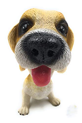 Image of 24x7 eMall Dog Bobblehead Resin for Cars ~ Desks ~ Study ~ Office ~ Dashboard Decors Size - 4 INCHES (Beagle)