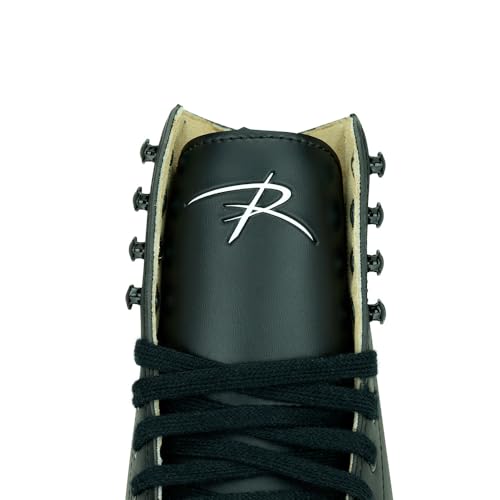 Riedell Boost Roller Skates - Lightweight, Comfortable Indoor Quad Skates for Men and Women Beginner to Seasoned with Smooth Retro, Build - Black - Size 9 - Thumbnail 6
