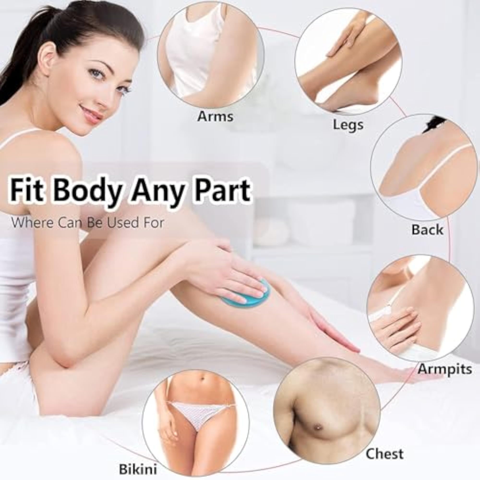 Crystal Hair Remover with Nano-Crystalline Technology