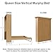 ROOMTEC Queen Murphy Bed Hardware Kit, Folding Wall Bed Kit,Vertical,Easy to Install,Saving Space