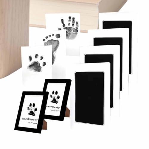 Kit de huellas de mascota limpio: plasma la impresión nasal canina sin manchas 8