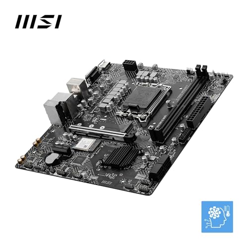 PRO H610M-G - Scheda madre WiFi, Micro-ATX, supporta processori Intel Core di 14a, 13a e 12a generazione, LGA 1700 - DDR5 Memory Boost 5600 MHz/MAX, slot PCIe 4.0 x16, slot M.2 Gen3, Wi-Fi 6E, BT - Scheda madre - Immagine 3