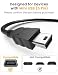 Sinoacc Mini USB Kabel, USB A 2.0 auf Typ Mini B (5 Pin) 480mbps Datenübertragungskabel Kompatibel mit Gopro 4 3 + 3 2 Canon Eos Powershot Nikon Kamera - 100cm