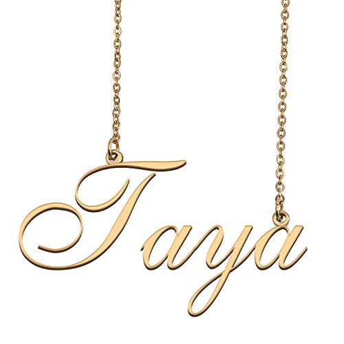 HUAN XUN Customized Charm Pendant Jewelry Any Name Necklace for Grandmother Taya