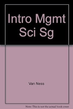 Paperback Study Guide for use with Introduction To Management Science Book