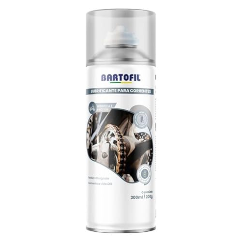 Spray Lubrificante para Corrente de Motocicleta Lubrifica e Protege 300ml