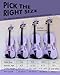 Aileen Violin 4/4 Full Size for Adults Beginners, Purple Fiddle Starter Kit for Students Age 12+, including Music Stand, Unique New Fingerboard Sticker, Mute