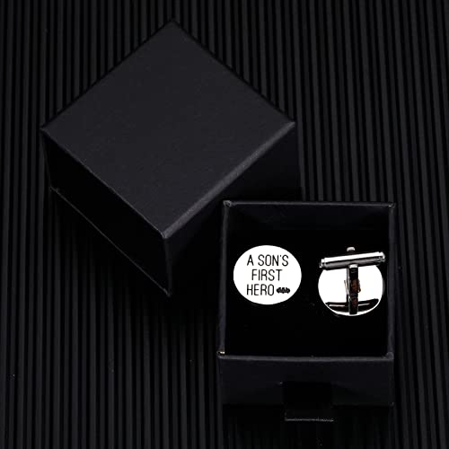 Fathers Day Gift For Dad From Daughter Son, Wedding Cufflinks Father Of The Bride Gifts From Bride Groom, Birthday Anniversary Valentines Day Gifts For Men Daddy Father Papa Stepdad Husband Grandpa #TOP6