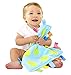 G-Tree 1PC Soft tag Multicolour Label Baby Security Blanket, appease Towel, Colorful Blanket Mini Cute Fashion Grasping Comforting Multifunctional Blanket Great Gift for Baby (Blue)