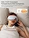 ALLJOY Eye Massager with Heat, Gifts for Women Men, Bluetooth Music Sleep Mask for Migraine Relief,Eye Strain, Dark Circles & Dry Eyes